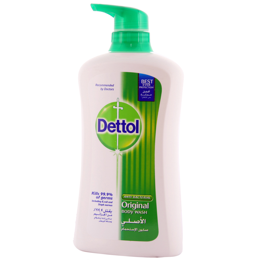 Dettol Original Anti-Bacterial Body Wash 500ml - Available at Alosra Online Supermarket