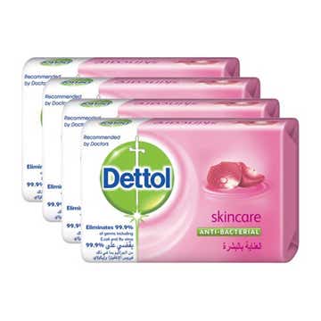 Dettol Skincare Bar Soap 4x165g [Special Offer] 