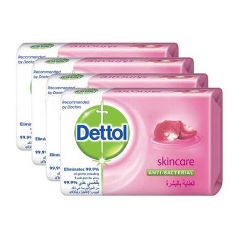 Dettol Skincare Bar Soap 4x165g [Special Offer] 