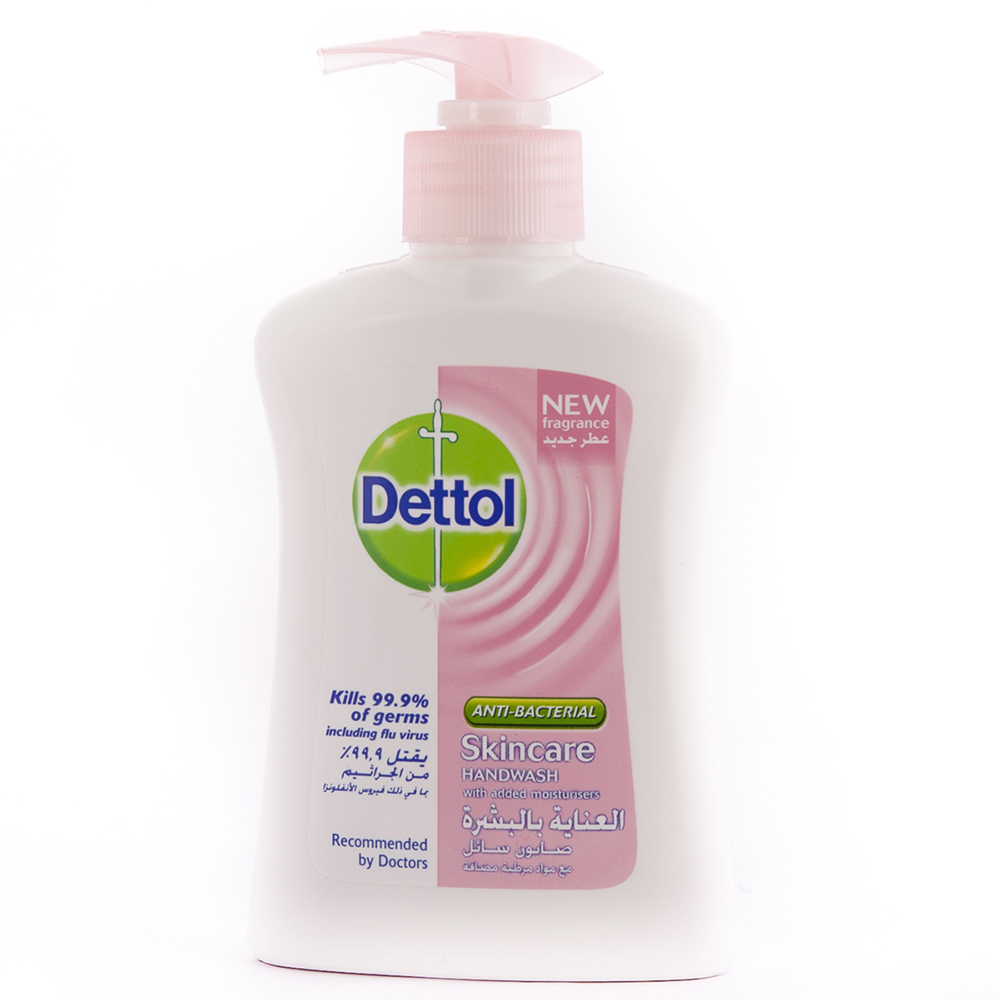 Dettol Skincare Anti-Bacterial Hand Wash 200ml - Available at Alosra Online Supermarket