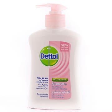 Dettol Skincare Anti-Bacterial Hand Wash 200ml - Available at Alosra Online Supermarket