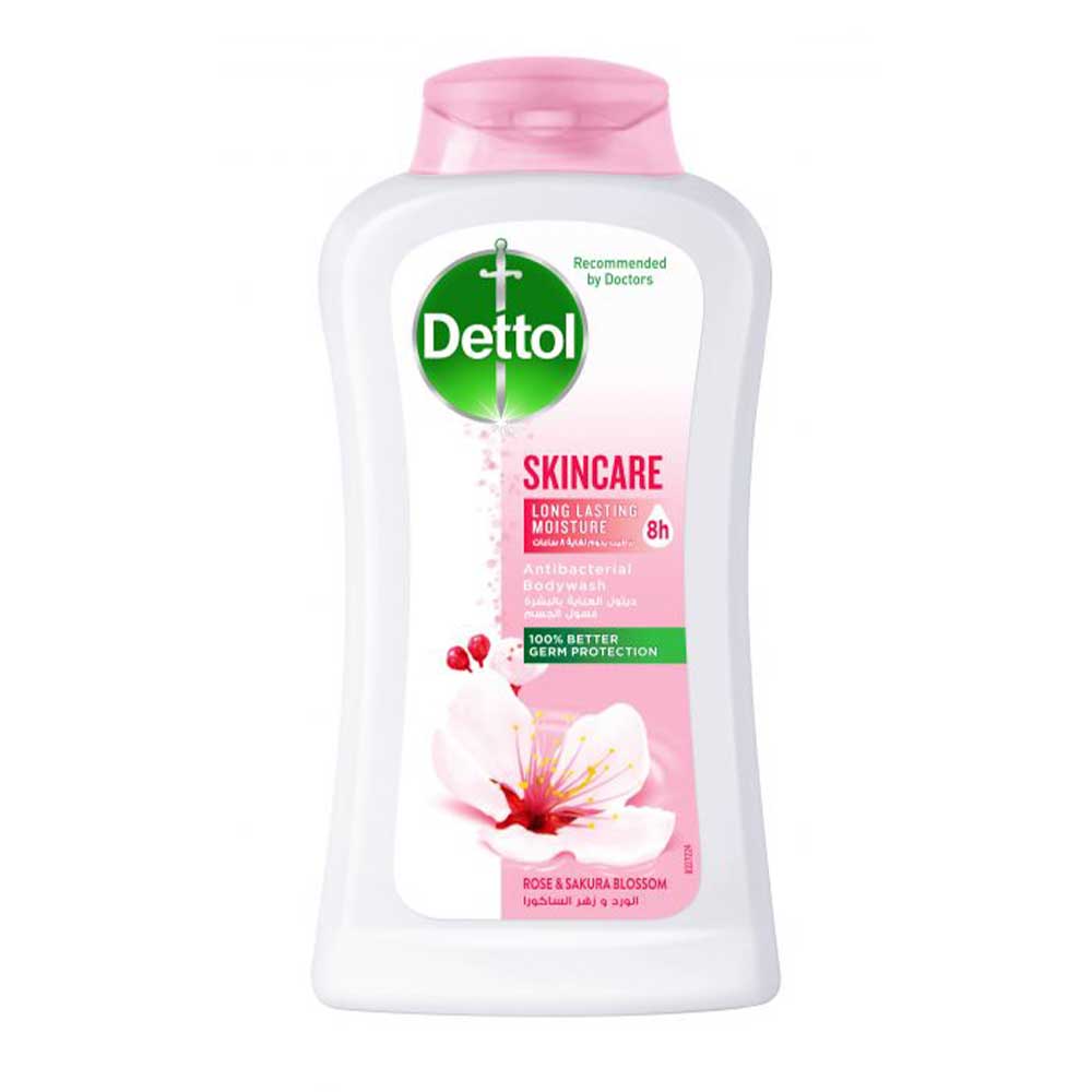 Dettol Rose & Sakura Blossom Bodywash 250ml - Available at Alosra Online Supermarket