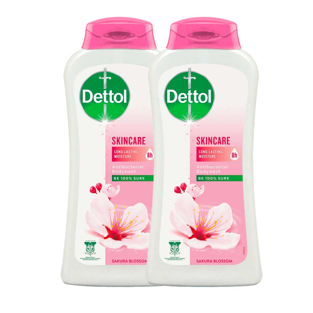 Dettol Shower Gel Skin Care 2x250ml [35% Off] 