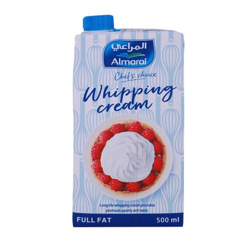 Almarai Whipping Cream 500ml - Available at Alosra Online Supermarket