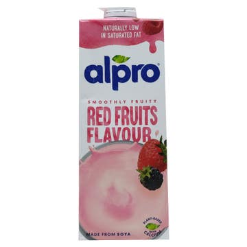 Alpro Red Fruit Soya Milk 1L 