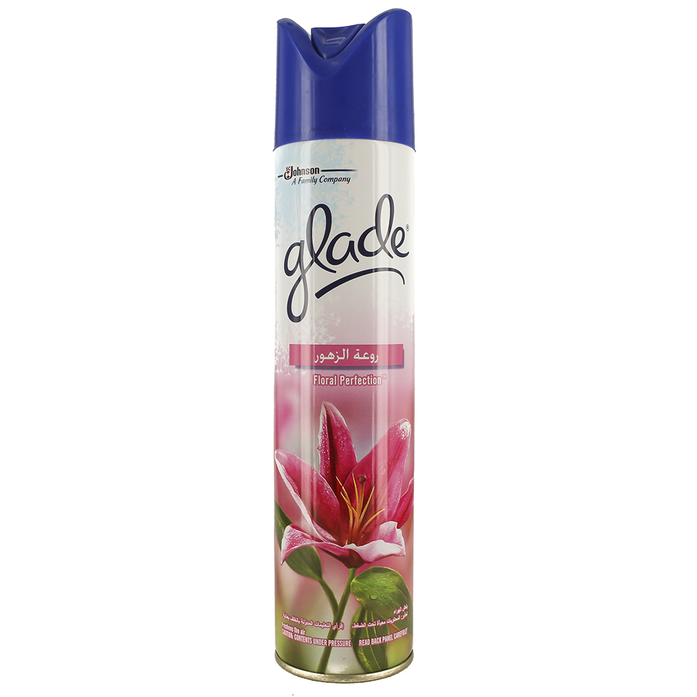 Glade Floral Perfection Air Freshener 300ml - Bahrain Alosraonline store