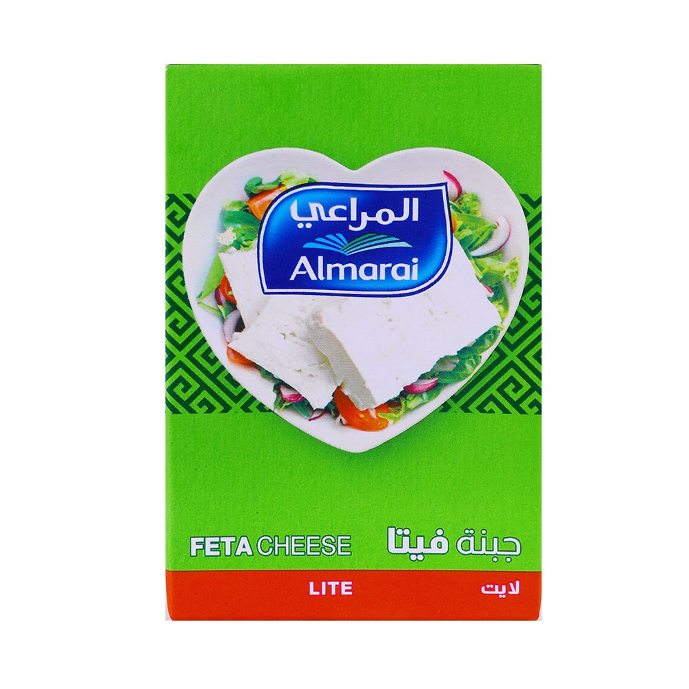 Almarai Lite Feta Cheese 400g - Available at Alosra Online Supermarket