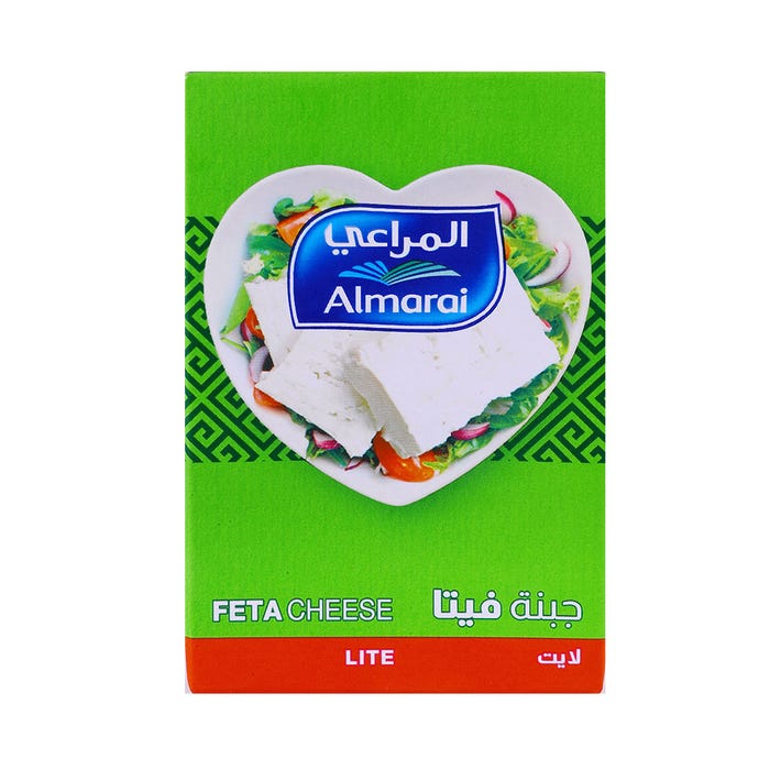 Almarai Lite Feta Cheese 400g - Available at Alosra Online Supermarket