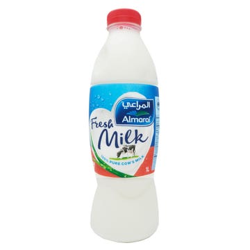 Almarai Low Fat Fresh Milk 1L - Available at Alosra Online Supermarket