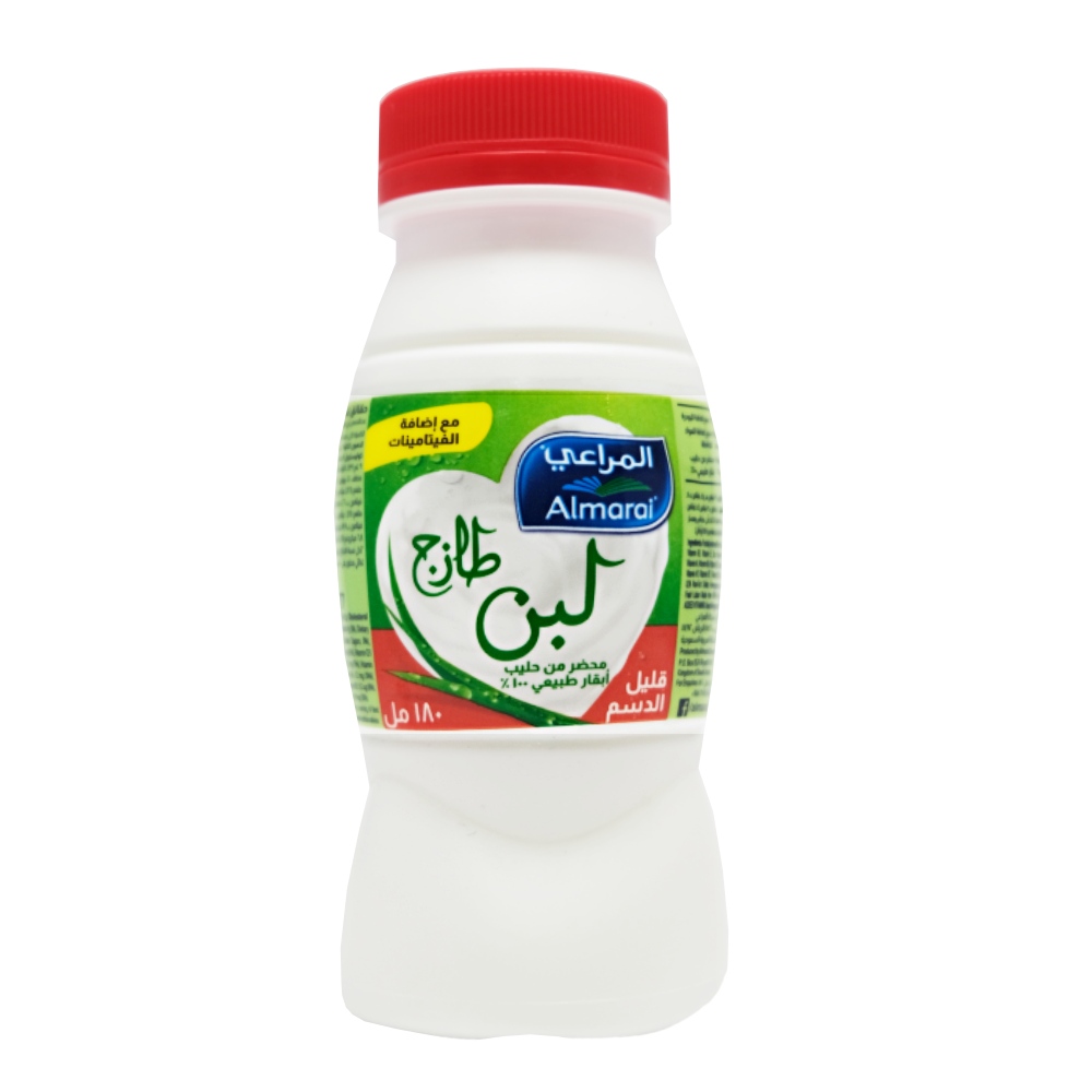 Almarai Low Fat Fresh Laban 180ml back image