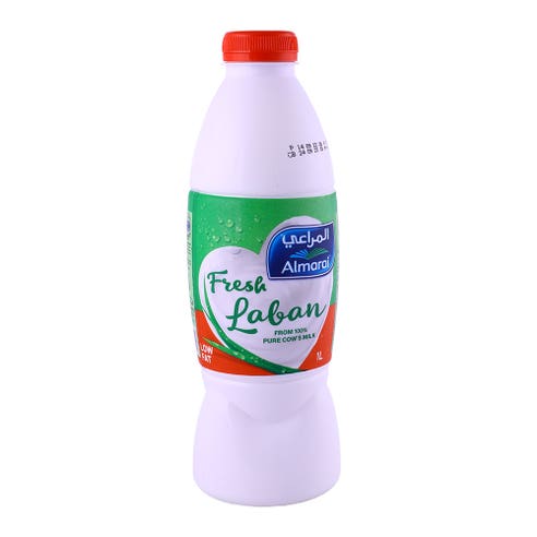Almarai Low Fat Fresh Laban 1L - Available at Alosra Online Supermarket