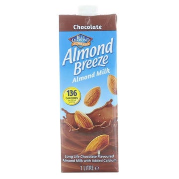 Blue Diamond Almond Breeze Chocolate Milk 1L - Available at Alosra Online Supermarket