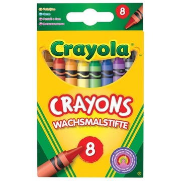Crayola Crayons 8's - Available at Alosra Online Supermarket