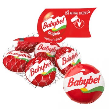 La Vache Quirit Mini Babybel Cheese 5's 100g - Available at Alosra Online Supermarket