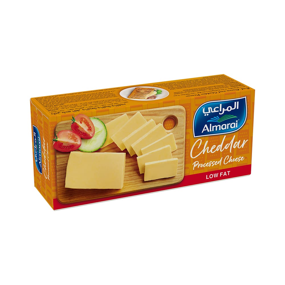 Almarai Block Cheddar Low Fat 454g