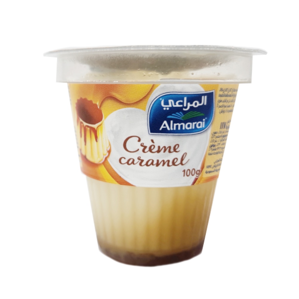 Almarai Creme Caramel 100g back image
