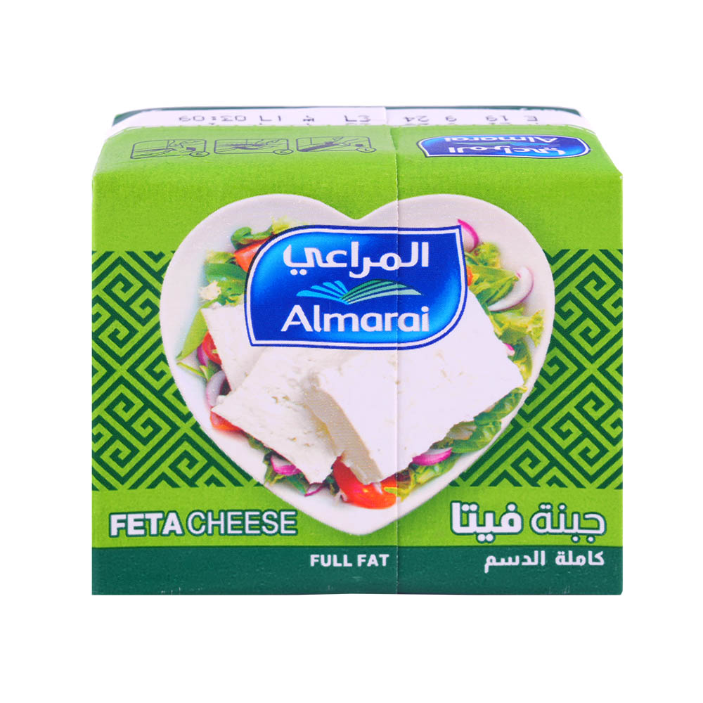 Almarai Full Fat Feta Cheese 200g - Available at Alosra Online Supermarket