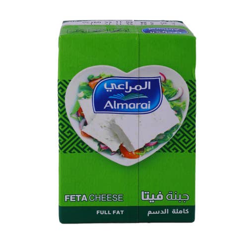 Almarai Full Fat Feta Cheese 500g - Available at Alosra Online Supermarket