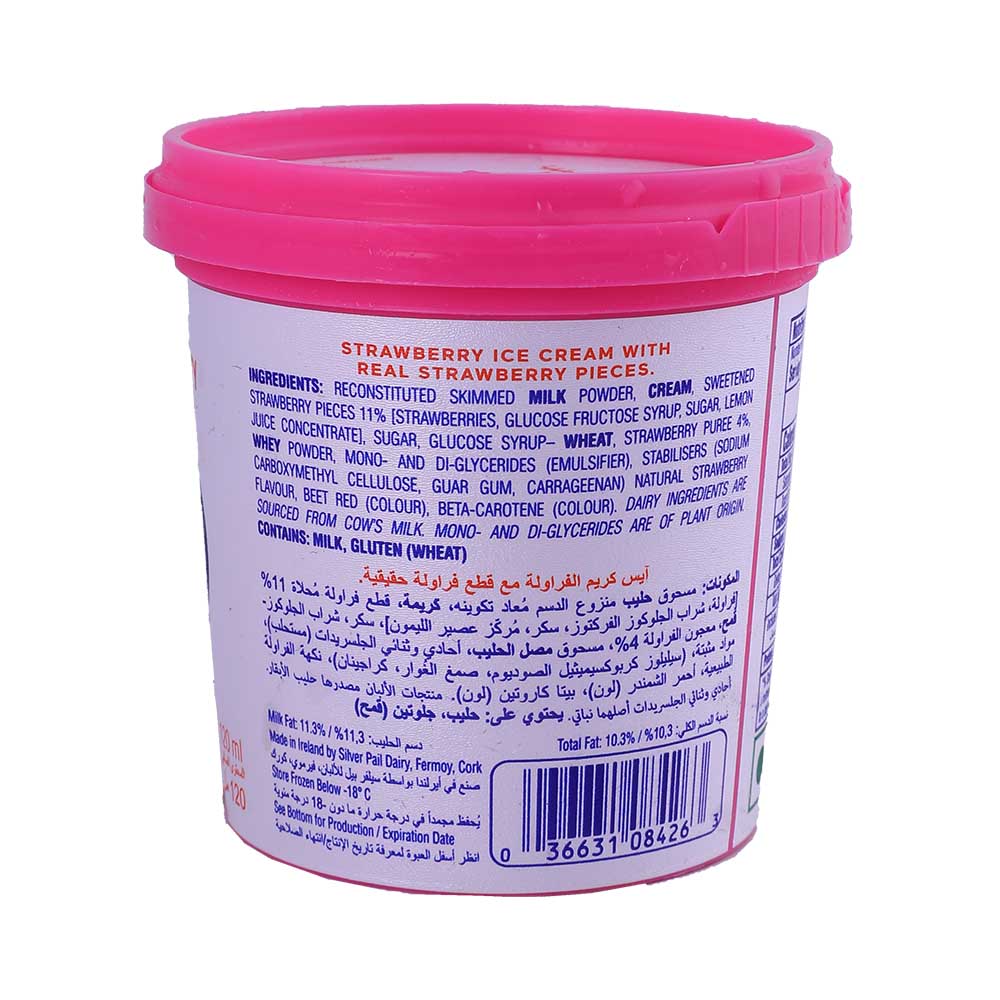 Baskin Robbins Very Berry Strawberry Ice Cream 120ml back image