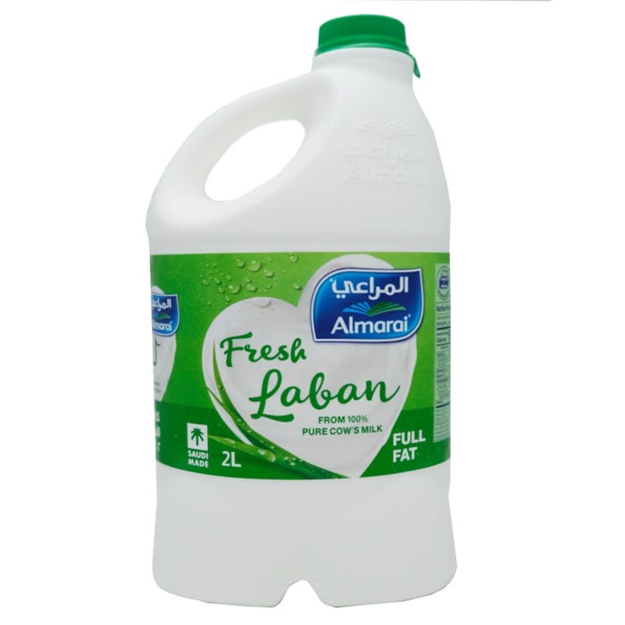 Almarai Full Fat Fresh Laban 2L - Available at Alosra Online Supermarket