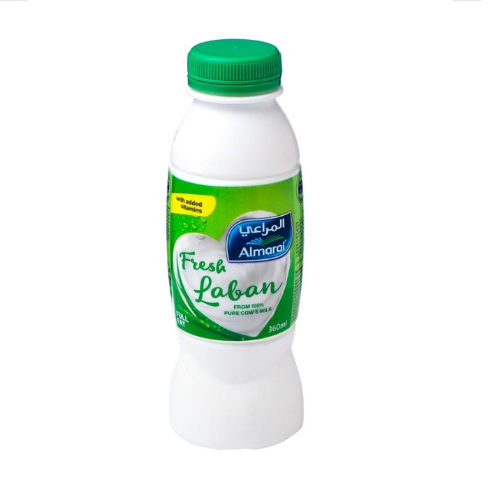 Almarai Full Fat Fresh Laban 360ml - Available at Alosra Online Supermarket