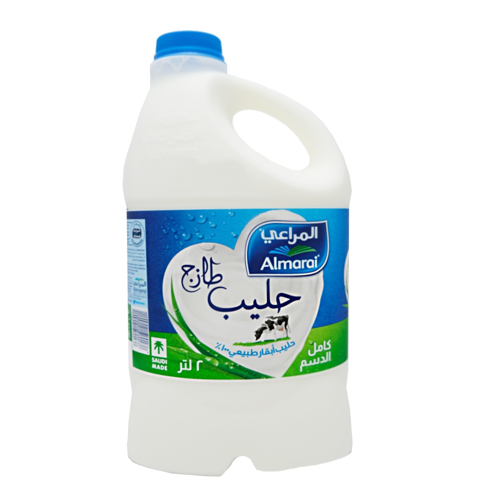 Almarai Full Fat Fresh Milk 2L back image