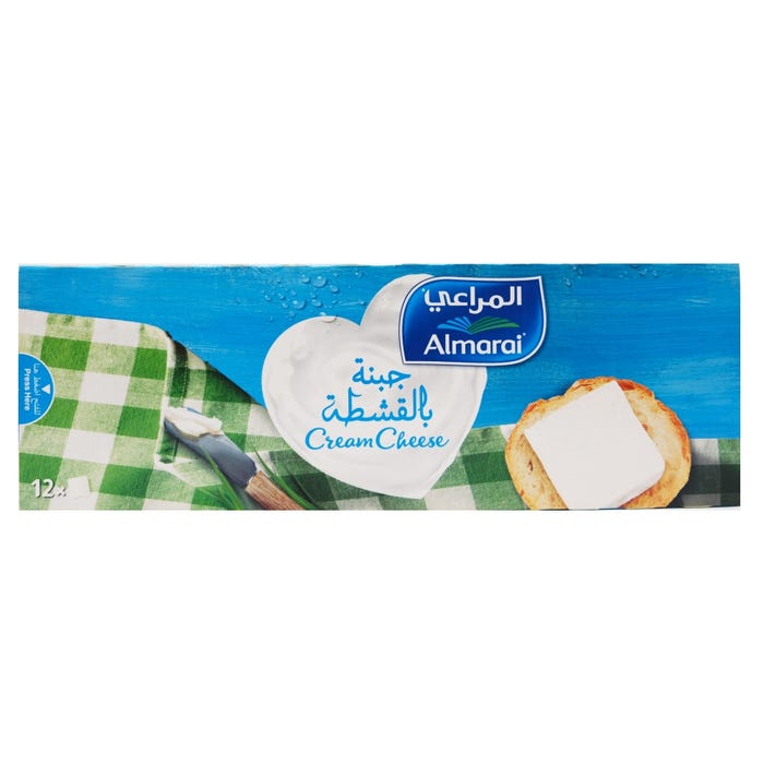 Almarai Cream Cheese Square Portion 12's 216g