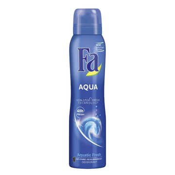 Fa Aqua Deodorant Spray 150ml - Available at Alosra Online Supermarket