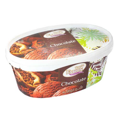Fabion Chocolate Ice Cream 2L- Available at Alosra Online Supermarket