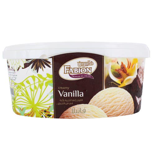 Fabion Vanilla Ice Cream 2L - Available at Alosra Online Supermarket