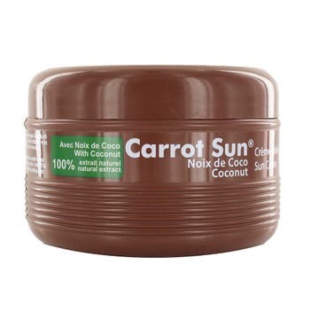 Carrot Sun Coconut Tanning Cream 350ml - Available at Alosra Online Supermarket