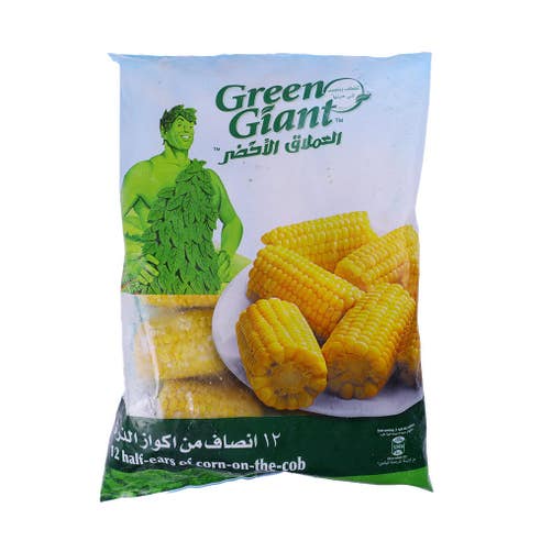 Green Giant Corn On The Cob 12 Half Ears 1300g - Available at Alosra Online Supermarket