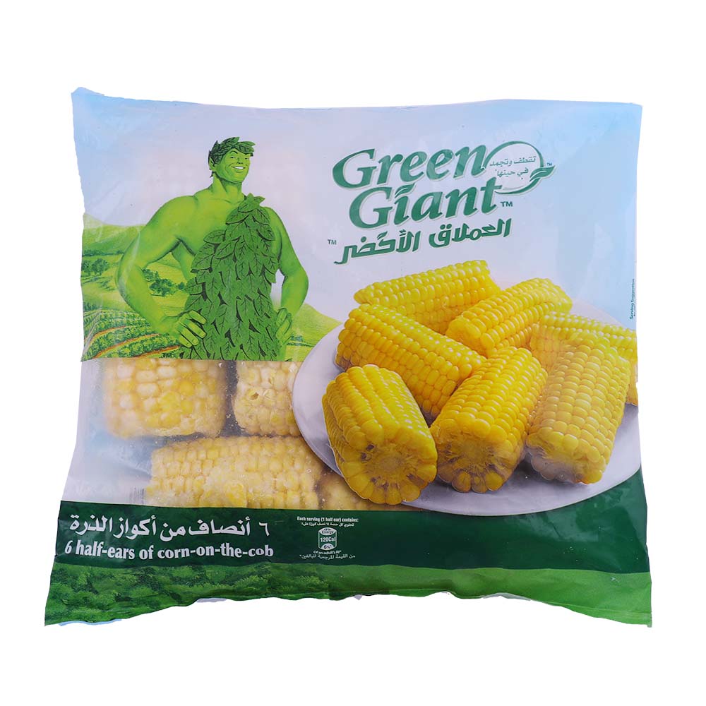 Green Giant Corn on Cob 6's 650g - Available at Alosra Online Supermarket