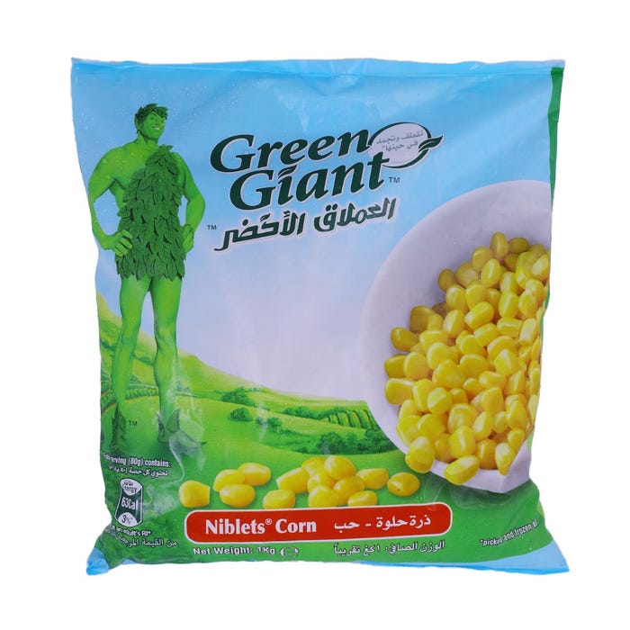 Green Giant Nibbler Corn Poly Bag 1000g