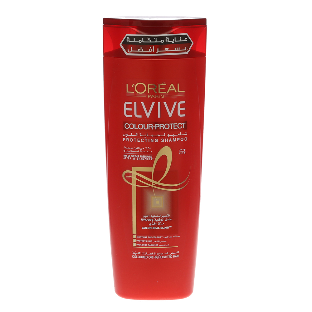 L'Oreal Elvive Colour Protect Shampoo 400ml - Available at Alosra Online Supermarket