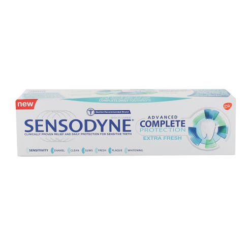 Sensodyne Advanced Complete Extra Fresh Toothpaste 75ml - Available at Alosra Online Supermarket