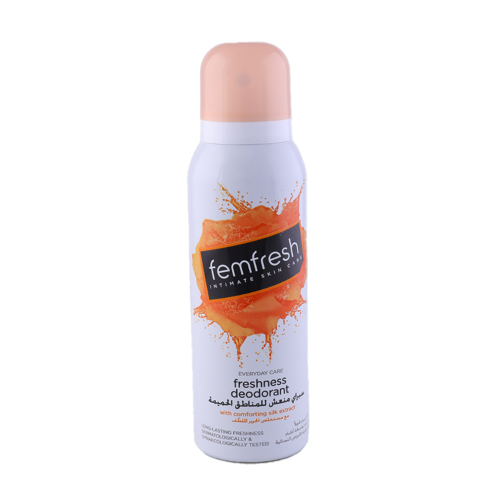 Femfresh Freshness Deodorant 125ml - Available at Alosra Online Supermarket