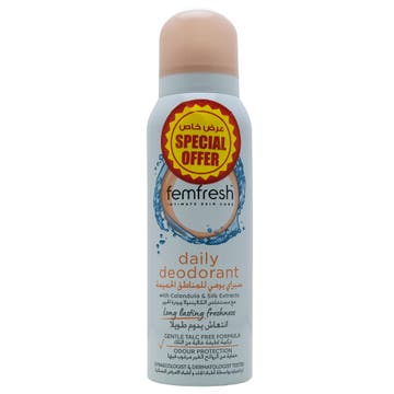 Femfresh Daily Deodorant Spray 125ml [Special Offer] 