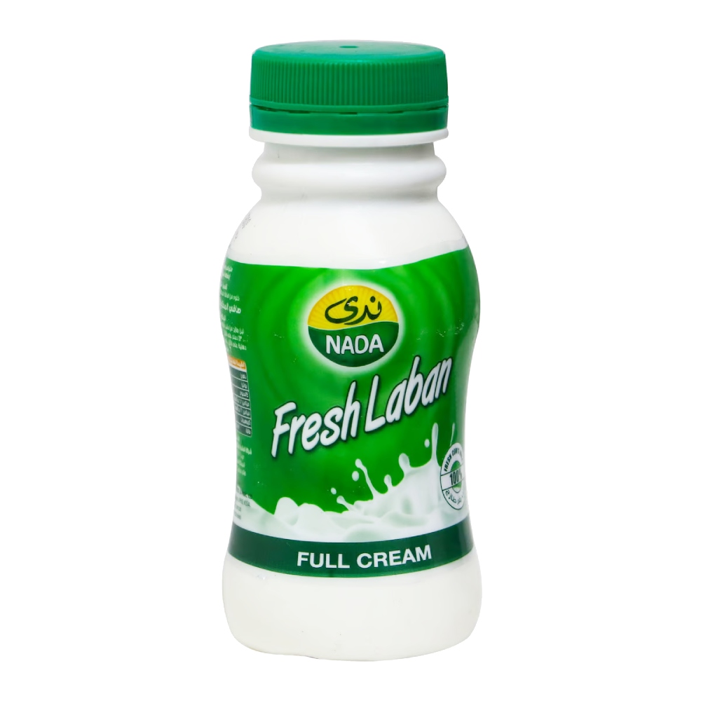 Nada Fresh Laban Full Cream 180ml - Available at Alosra Online Supermarket
