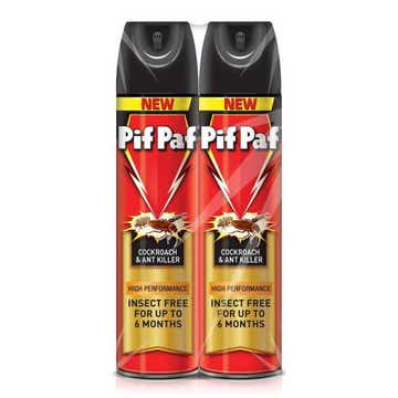 Pif Paf Crawling Insect Killer 2x400ml [Special Offer] 