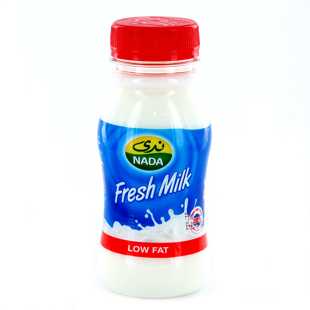 Nada Low Fat Fresh Milk 180ml - Available at Alosra Online Supermarket