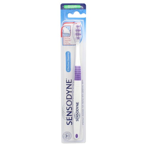 Sensodyne Effective Cleaning Medium Toothbrush - Available at Alosra Online Supermarket