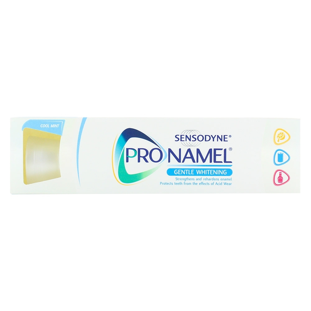 Sensodyne Pronamel Gentle Whitening Toothpaste Cool Mint 75ml - Available at Alosra Online Supermarket