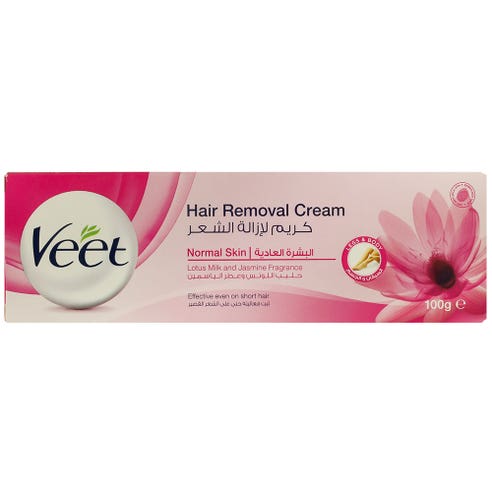 Veet Hair Removal Cream [Normal Skin] 100ml - Available at Alosra Online Supermarket