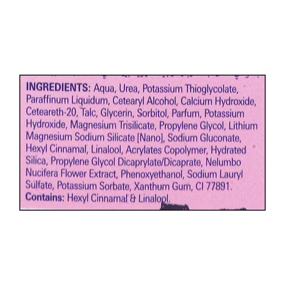 Veet Hair Removal Cream Rose 2x100g [Special Offer] right side image