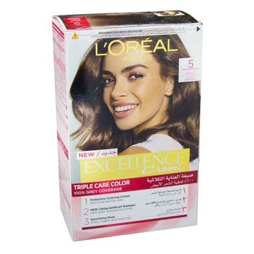 L'Oreal Excellence Creme Light Brown 5 40ml - Available at Alosra Online Supermarket