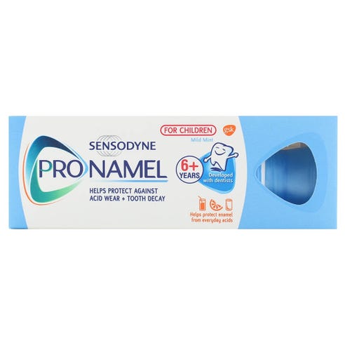Sensodyne Pronamel Toothpaste Mild Mint For Children 50ml - Available at Alosra Online Supermarket