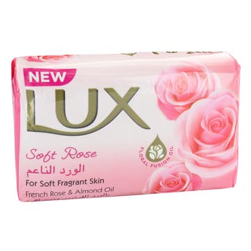 Lux Soft Rose Flower Bomb Bar Soap 120g - Available at Alosra Online Supermarket
