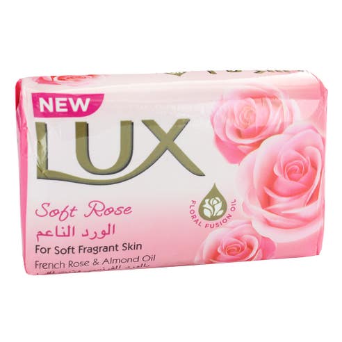 Lux Soft Rose Flower Bomb Bar Soap 120g - Available at Alosra Online Supermarket