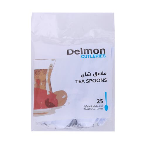 Maskati Plastic Tea Spoons 25's - Available at Alosra Online Supermarket